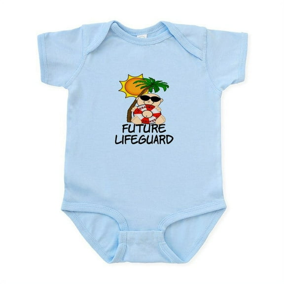 CafePress - Future Lifeguard Infant Bodysuit - Baby Light Bodysuit, Size Newborn - 24 Months