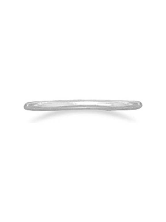 Toe Ring Sterling Silver Thin 1mm Band