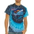 thumbnail image 2 of Wild Bobby, Abstract Wind Surfer with Dolphins, Animal Lover, Tie-Dye Tees, Evening Sky, Small, 2 of 3