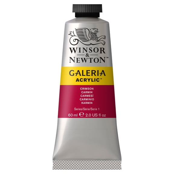 Winsor & Newton Galeria Acyrlic, 60ml, Crimson
