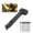 Black, variant on Multifunctional Camping Hammer with 8 Pegs, Tent Stake Driver Puller and Bottle Opener with Storage Handle