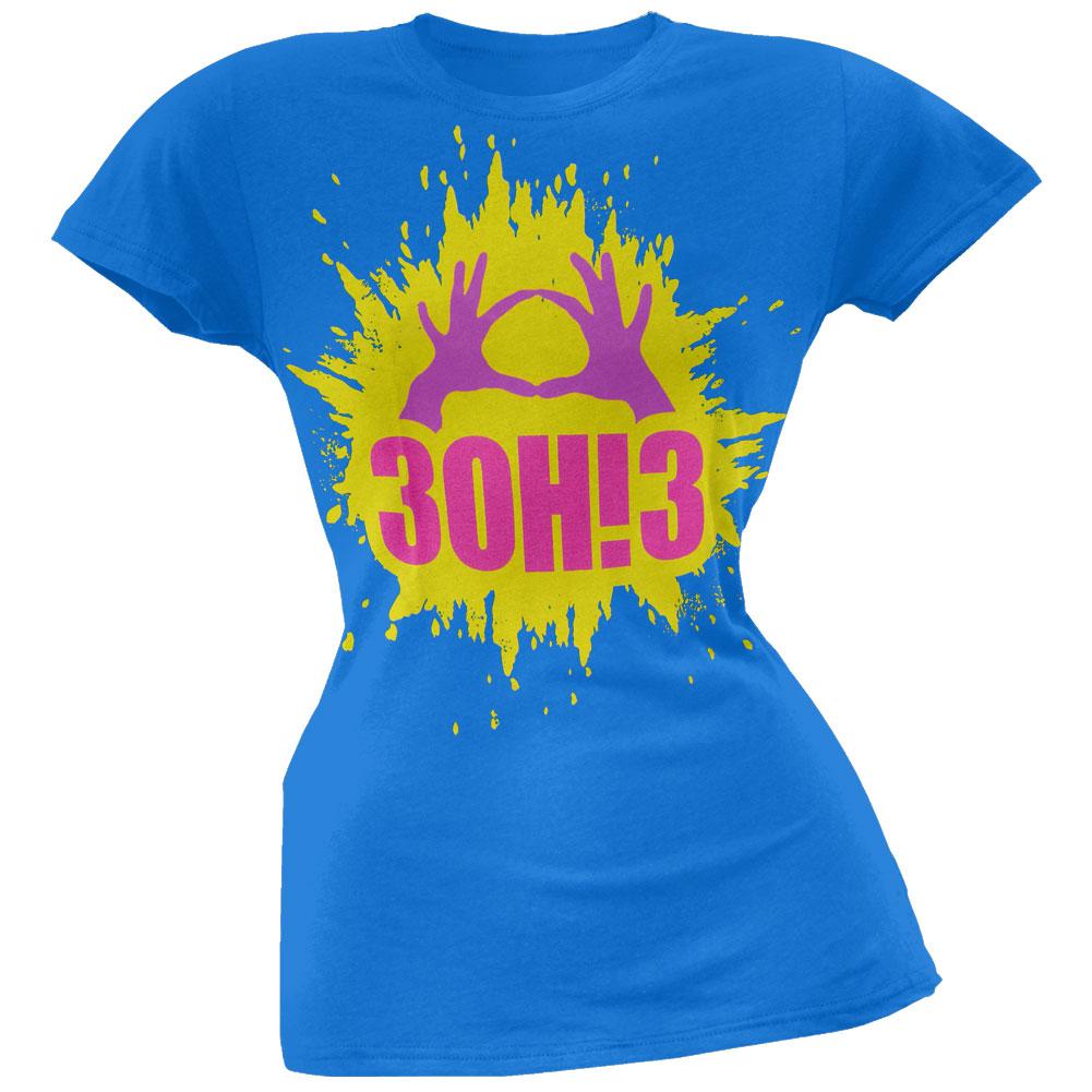 3OH!3 - Splat Hands Juniors T-Shirt 