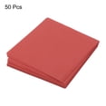 thumbnail image 3 of Uxcell Origami Paper Double Sided Sheet for Art Craft Project Beginner 50 Sheets Bright Red 2.5x2.5 inch, 3 of 6