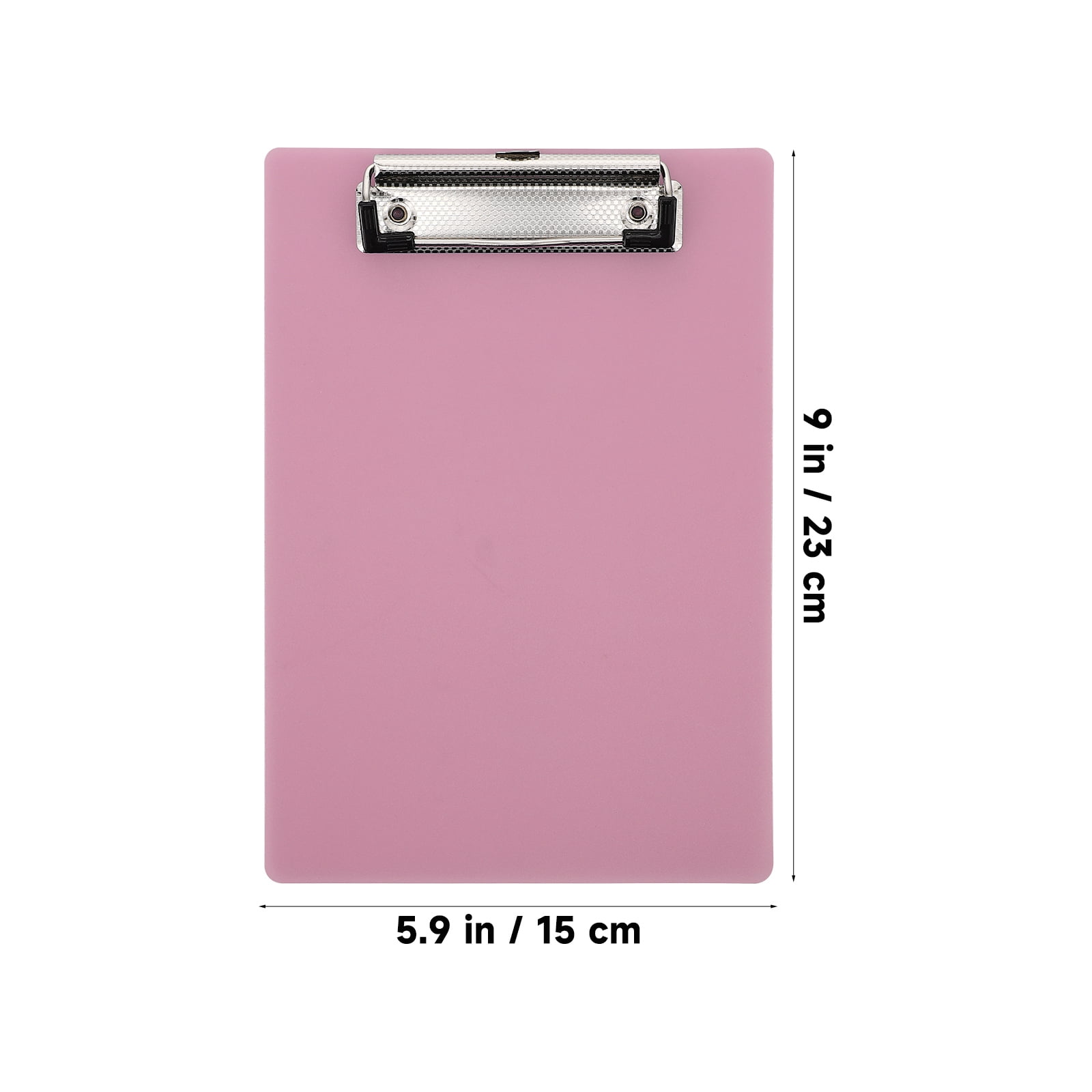 GOOHOCHY 10Pcs High Profile Clipboard Plastic Assorted Color Memo Holding for Students
