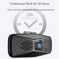 thumbnail image 3 of Populaire pour Kit Mains Libres Bluetooth 5.0 Haut-Parleur Sans Fil Pare-Soleil Auto Lecteur MP3 Supporte Siri Google Assistant, 3 of 9