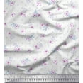 thumbnail image 1 of Soimoi Rayon Fabric Moon,Leaves & Floral Night Wear Fabric Prints by Yard 42 Inch Wide, 1 of 1