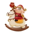 thumbnail image 3 of Figura del Dios de la Riqueza, Estatua del Dios de la Fortuna, Adorno de Mesa Adorable de Dibujos Animados, Feng Feng Estilo B, 3 of 9