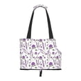 thumbnail image 2 of Xecao Lavender Flowers for Cat Carrier Small Dog Handbag: The Ideal Travel Companion for Your Pet, 2 of 8