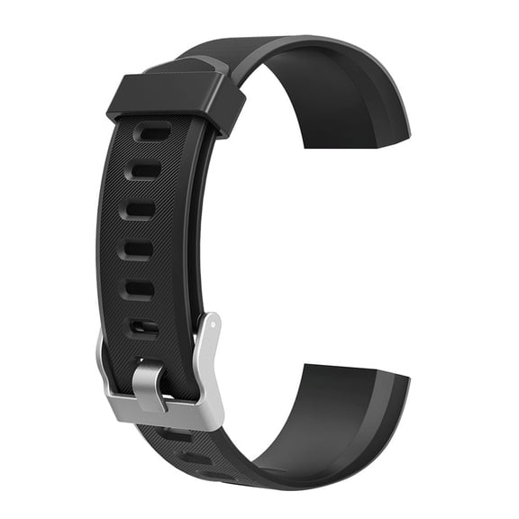 20mm Replacement Bands compatible for Veryfit Pro ID115Plus HR Fitness Tracker Smart Watch (Black)
