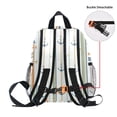 thumbnail image 5 of FORMRS Kids School Backpack with Front Zippered Pocket 12" Student Travel Daypack, Nautical Pattern, 5 of 6