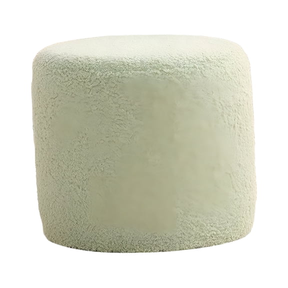 XIBUFE 2026 New Foot Rest Stool Sofa Tea Stool Seat Chair,Stable Footstool Bench,Small Cylinder Stool for Apartment Entryway Nursery Bedroom Living Room,Green