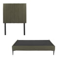 thumbnail image 1 of Box Base Cama Slim Individual + Cabecera Argos Verde, 1 of 8