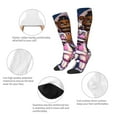 thumbnail image 4 of Saiise Five Nights At Freddy'S Funny Socks Men Women Boys Kids Adults Novelty Graphic Crew Tube Socks Crazy Design Casual Dress Socks for Sports,Running,Travel, 4 of 7