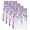 Purple, variant on Grey Botanical Kitchen Towels Set of 4, Weeping Eucalyptus Leaves Watercolor Absorbent Dish Towels for Kitchen, Microfiber Hand Towel, Quick Drying Tea Towel for Cleaning Decorative Dishcloths