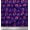Dark Purple, variant on Soimoi Brown Rayon Fabric Text & Paint Brush Art & Craft Print Fabric by Yard 42 Inch Wide