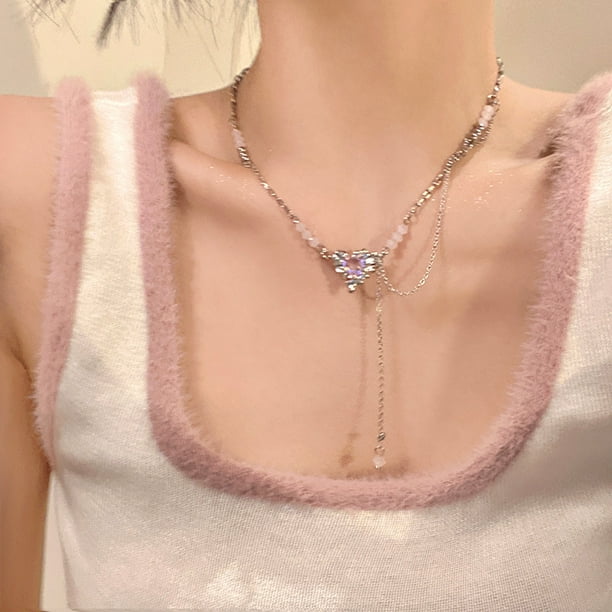 Walmart jewelry birthstone sales necklace