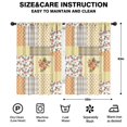 thumbnail image 2 of Blackout Kids Curtains,Pioneer Flower Floral Print Pattern Childrens Insulated Curtains Set Of 2,Bedroom Essentials,Toddler Room Decor 42"x63", 2 of 5