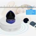 thumbnail image 4 of Rotating Display Stand, Silent Gear 15cm Display Turntable  for Video Shooting White, 4 of 7