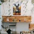 thumbnail image 4 of Festive Decor. Fall in The Countryside: an Iron Sign Featuring "Donkey And Pumpkin" an Essential Home Accessory for Country Living Enthusiasts, Perfect for Decorating Kitchens, 4 of 8