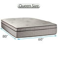 thumbnail image 2 of DS USA Fifth Ave Plush Foam Encased Eurotop (Pillow Top) Mattress Only (Queen Size-60"x80"x13") Sleep System with Enhance Support- Fully Assembled, Plush Knit Cover, Orthopedic by Dream Solutions USA, 2 of 5