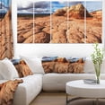 thumbnail image 1 of Tough Rocks in Vermillion Cliffs - Oversized Landscape Canvas Art, 1 of 3