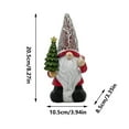 thumbnail image 2 of Solar Powered Christmas Gnome Ornaments for Gardens, Yards, and Outdoor Christmas Decorations, Home and Patio Decor, 2 of 7