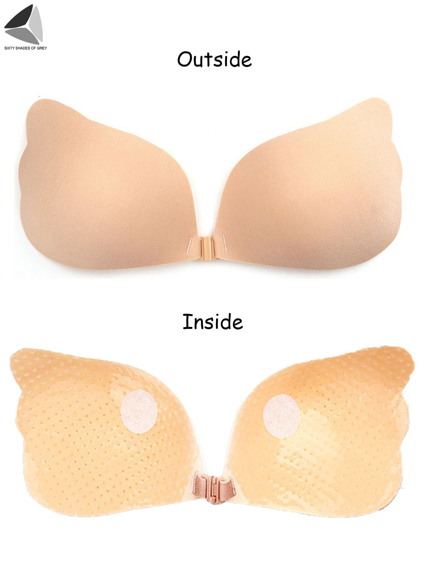 Women Invisible Bras Butterfly Wing Silicone Sexy Bra Adhesive