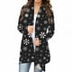 thumbnail image 1 of Regalos navideños Bidobibo para mujer, cárdigans navideños con abertura frontal, suéteres, cárdigan de manga larga con estampado navideño de moda para mujer., 1 of 4