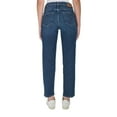 thumbnail image 3 of Calvin Klein Women High Rise Straight Leg Jean Dark Blue, 8, 3 of 4