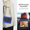 thumbnail image 6 of for iPad 9th 8th 7th Generation (10.2 inch, 2021/2020/2019) Heavy Duty Shockproof Rugged Case with Screen Protector 360° Rotating Stand Hand Strap Shoulder Strap, 6 of 8