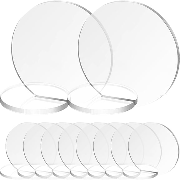 RENACLIPY Acrylic Wedding Table Number Cards, Transparent Seating Chart Signs for Elegant Event Identification
