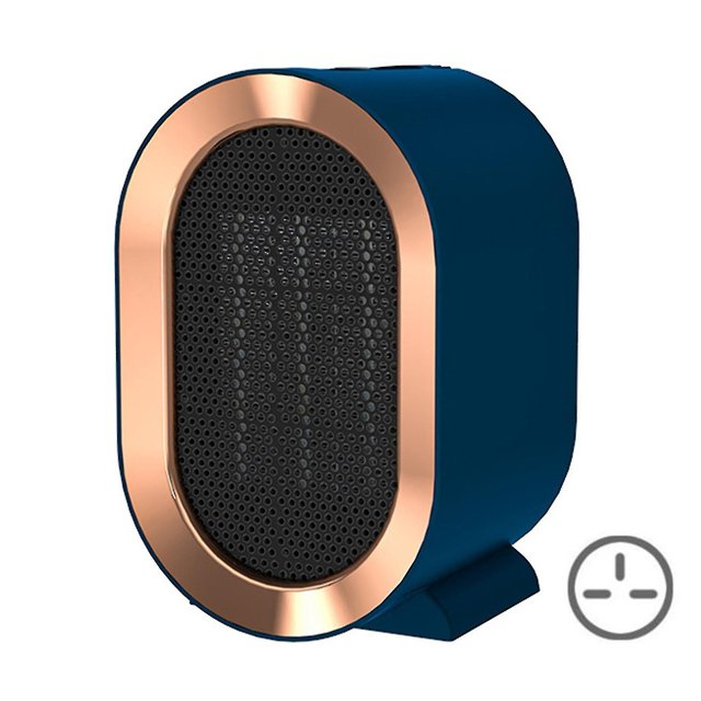 Calentador de escritorio de invierno Calentador eléctrico pequeño para interiores Calefacción de cerámica multifuncional-Azul-Enchufe del Reino Unido Teléfono móvil Teléfono móvil Accesorios para teléfonos móviles