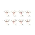 thumbnail image 4 of Cebos de pesca portátiles ligeros Colamx 8 piezas de moscas de pesca 9mm x 25mm, 4 of 8