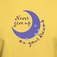 thumbnail image 3 of CafePress - NEVER GIVE UP ON DREAMS T Shirt - Men's Classic Graphic T-Shirt, 3 of 4