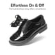 thumbnail image 2 of Zapatos de Vestir para Niños DREAM PAIRS Talla 7 Niño Pequeño Oxford Negros, 2 of 5