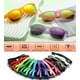 thumbnail image 3 of Gafas de sol neon estilo 80s Fsmiling UV400 con lentes espejo - Paquete de 15, 3 of 9