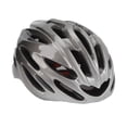 thumbnail image 4 of Casco de bicicleta para adultos PC EPS ajustable ligero para ciclismo de montaña y carretera, gris y negro, 4 of 14