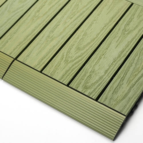 New TechWood UltraShield QuickDeck 2" x 1' Composite Deck Tile Straight