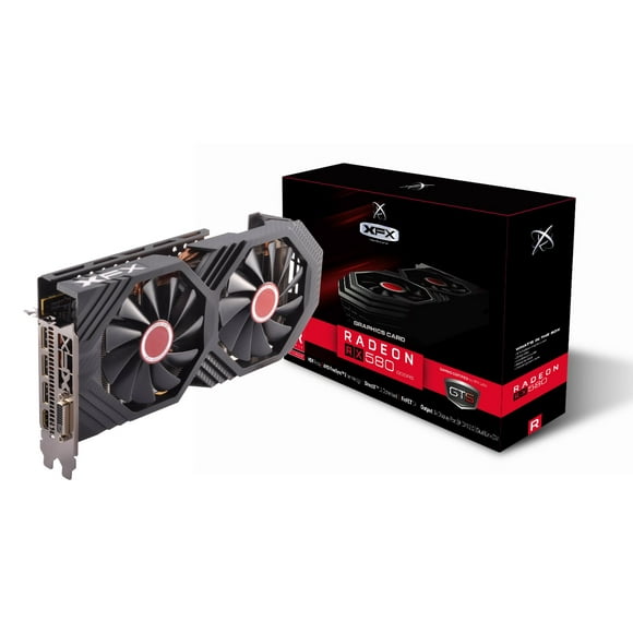 XFX Radeon RX 580 GTS XXX Edition 1386MHz OC+, 8GB GDDR5, VR Ready, BIOS dual, 3xDP HDMI DVI, tarjeta gráfica AMD (RX-580P8DFD6)