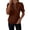 Coffee A2, variant on Hrsba Crewneck Sweatshirts for Women Quarter Zip Crew Neck Short Sleeve Soft Oversized Daily Casual Pullover Sweatshirt