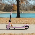 thumbnail image 5 of Gotrax GKSMlNl Electric Scooter for Kids Ages 6-12 with 6"Solid Tires, Thumb Control Easy to Ride,Pink, 5 of 13