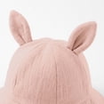thumbnail image 6 of QSAWXQZ Baby Bucket Hat Breathable Solid Cotton Gauze Sun Hat for Summer Free Size, 6 of 7