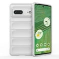 thumbnail image 1 of Color Liquid Silicone Matte Phone Case for Google Pixel 8 Skin Feel Armor Shockproof Protect Soft Cover - White, 1 of 5