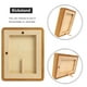 thumbnail image 3 of Marco de fotos de mesa de madera natural 11x14, 3 of 9