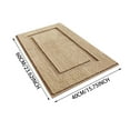 thumbnail image 4 of Tkrady Door Mat 60x40cm, Indoor Entrance Absorbs And Dirt Low Profile Doormat Indoor Dog Mat For Muddy Front Door Mat For Floor Home Entryway (Brown), 4 of 6