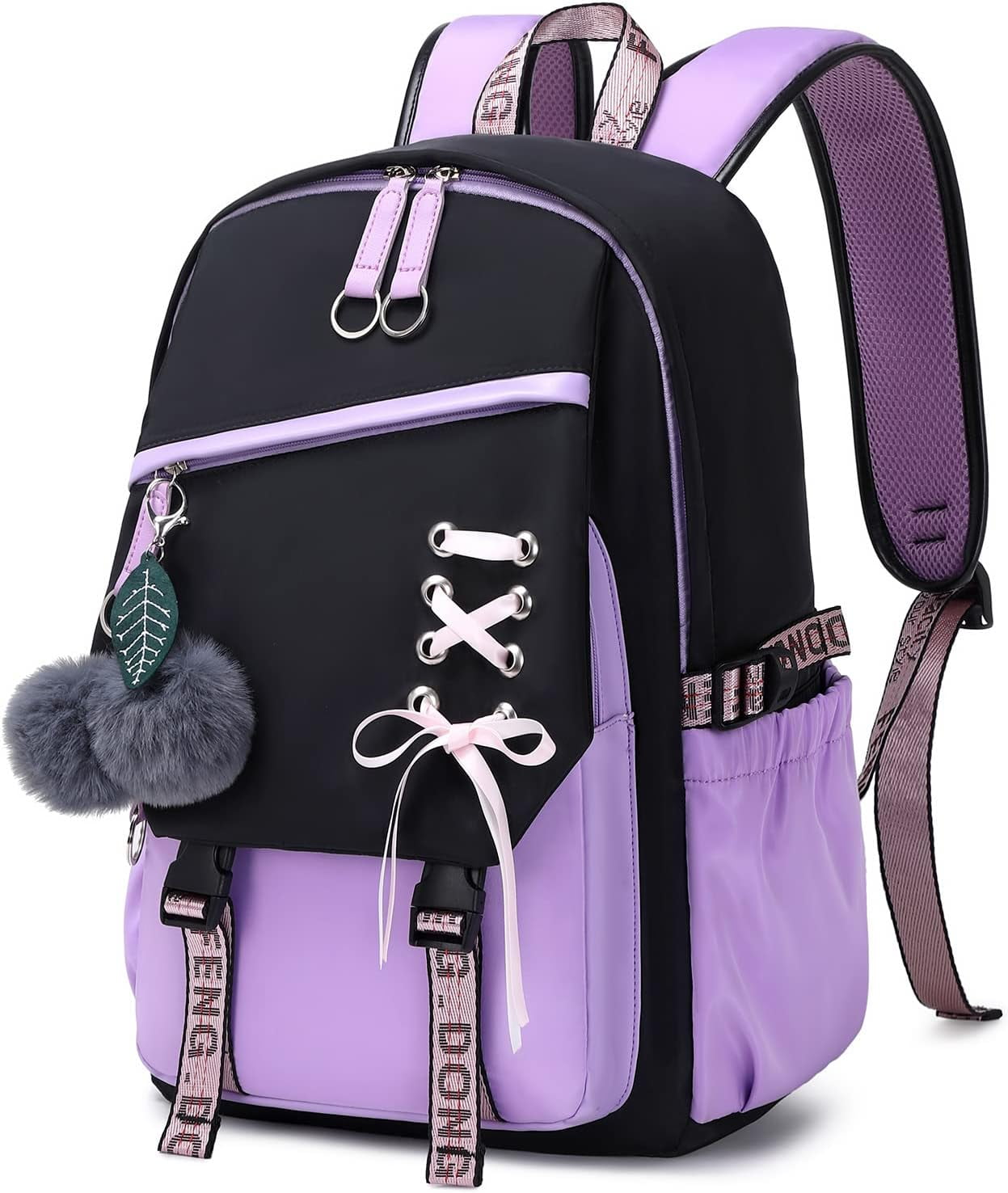 3584 PU Leather Large Backpack Purse Casual Travel Backpack Convertible Amazon.com: RAINSMORE Convertible Backpack Purse for Women  main image 4
