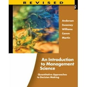 An Introduction to Management Science: Quantitative Approaches to Decision Making, Revised (with Microsoft Project and Printed Access Card), Used [Hardcover]