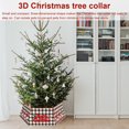 thumbnail image 4 of Feliz árbol de Navidad Collar Copos de nieve Anillo de Navidad Fiesta Interior Exterior Falda de piso Festival Decoración Artesanía Regalo Nuevo 005 seitruly HA009061-05, 4 of 6
