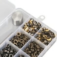 thumbnail image 3 of Grommets Kit,4mm Grommet Eyelet Kit Grommet Eyelet Kit Eyelets Tool Kit Meticulously Designed, 3 of 14