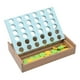 thumbnail image 4 of Juego de madera de fila, juego de estrategia clásico para adultos y niños, conecta los 4 discos del mismo color en una fila, juegos de viaje, 4 of 9